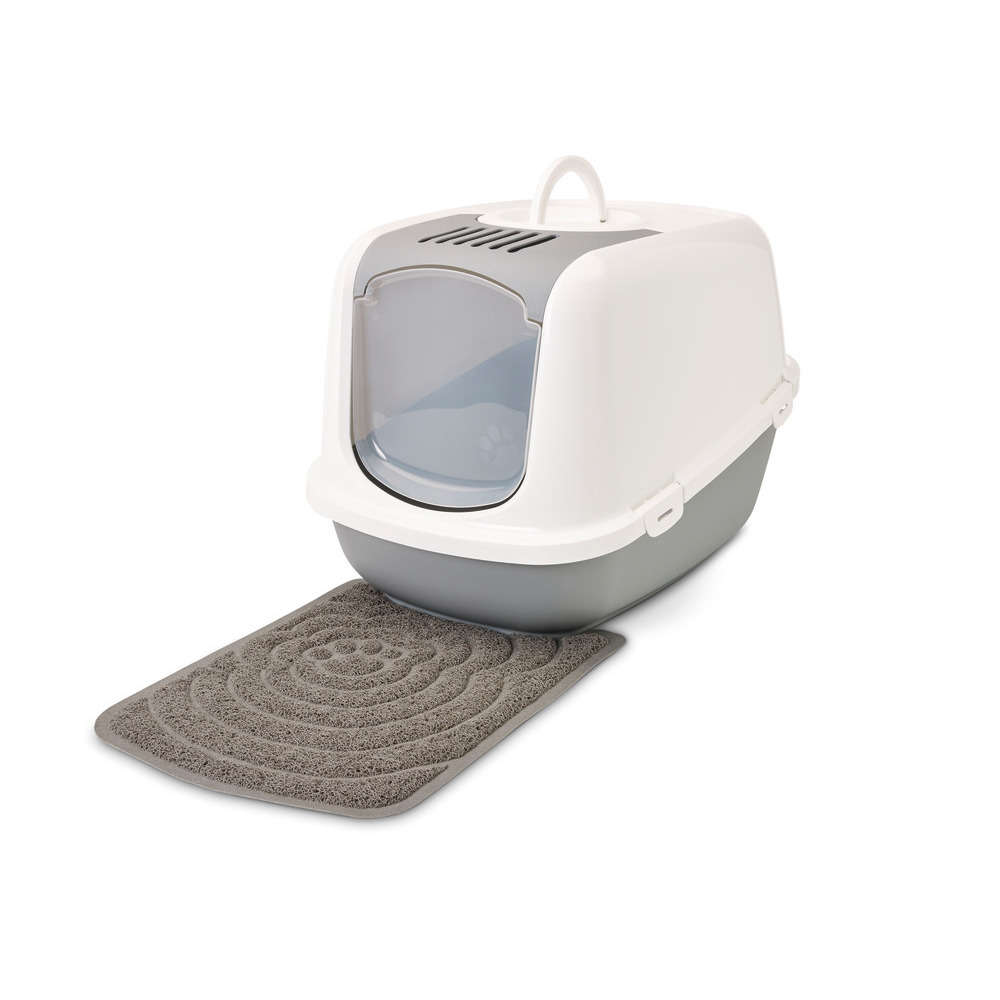 Tapis de litière Nestor jumbo et Aseo jumbo : L56,5xl39,5 cm Gris