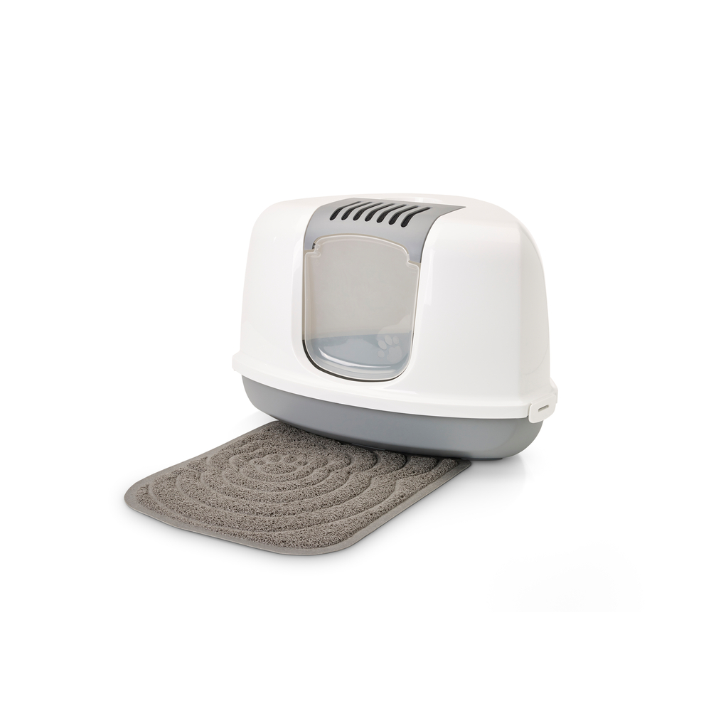 Tapis de litière pour Nestor Corner : L46xl39,5 cm Gris