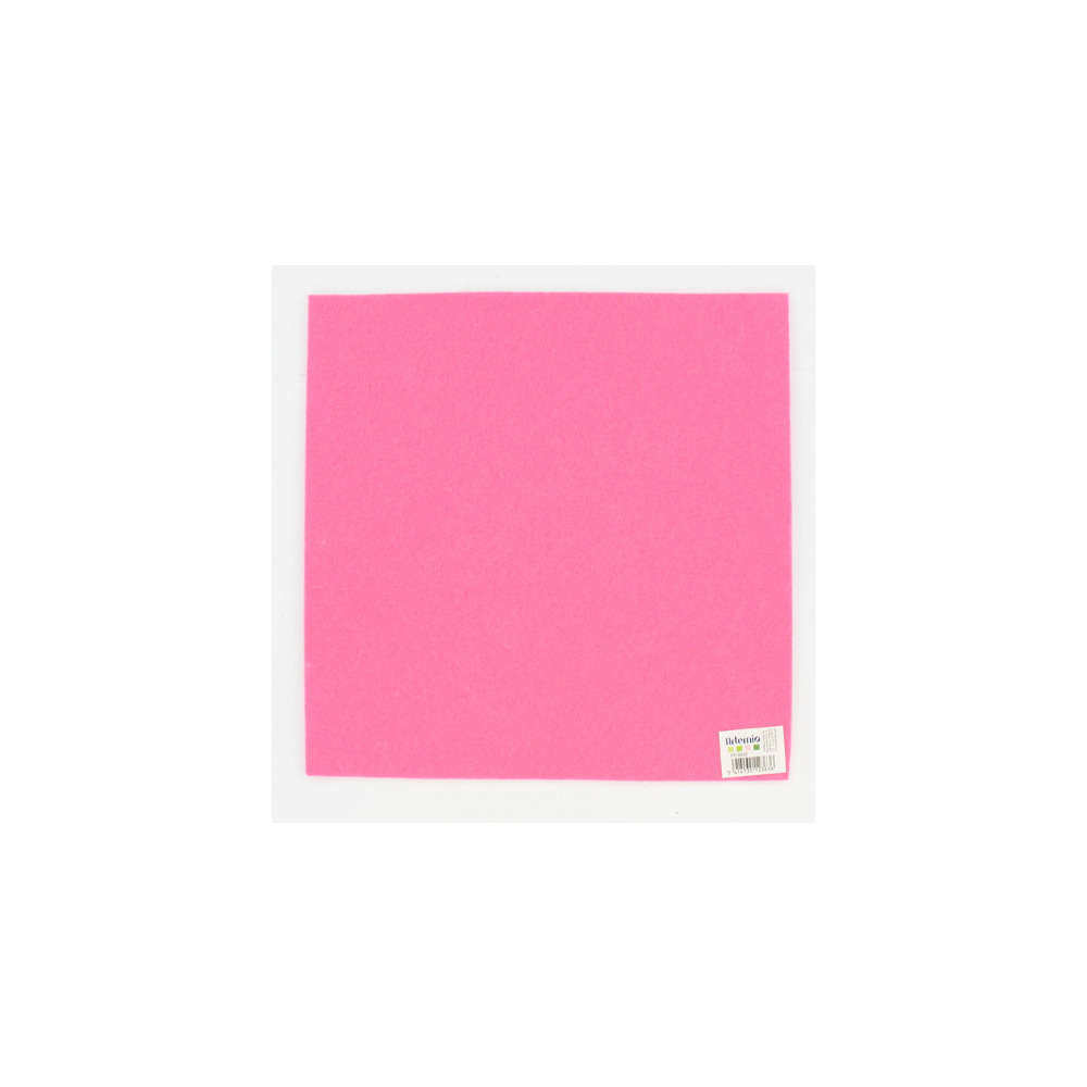 Coupon de feutrine 30x30cm Ep. 2mm - Rose