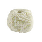 Pelote Natura coton crème pour aiguilles n°2,5-3,5/crochet n°3 - 50 g