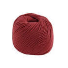 Pelote Natura coton rouge pour aiguilles n°2,5-3,5/crochet n°3 - 50 g