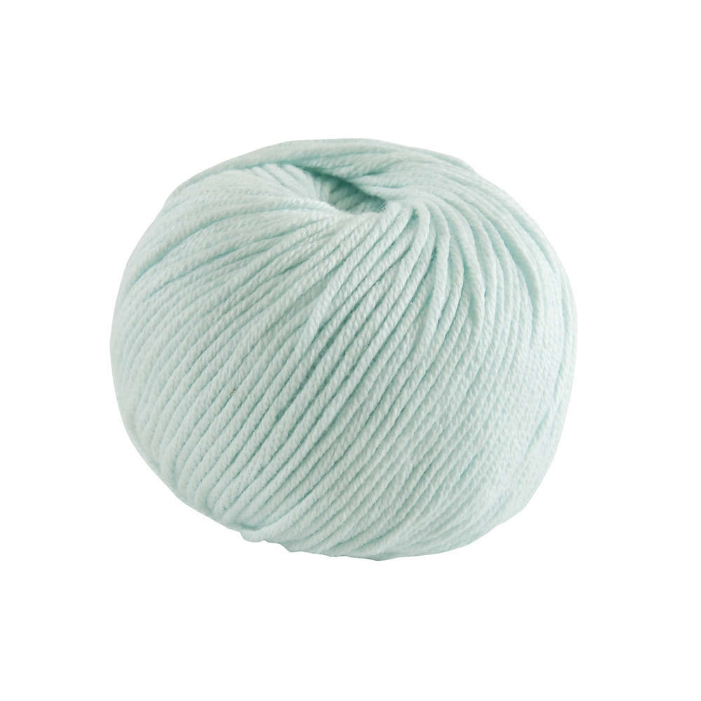Pelote Natura coton bleue pour aiguilles n°2,5-3,5/crochet n°3 - 50 g
