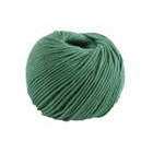 Pelote Natura coton verte pour aiguilles n°2,5-3,5/crochet n°3 - 50 g