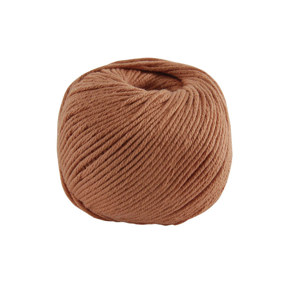 Pelote Natura coton corail pour aiguilles n°2,5-3,5/crochet n°3 - 50 g