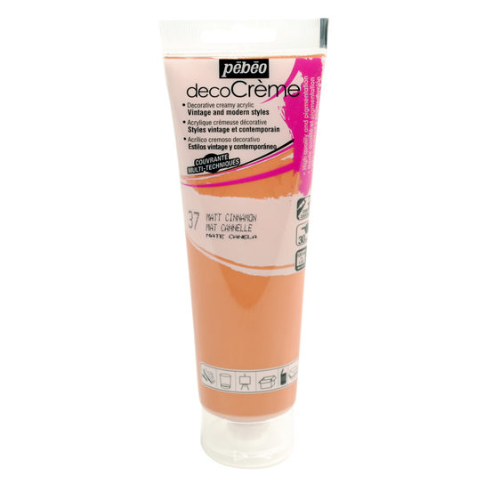 Peinture DecoCreme, 120ml - Cannelle