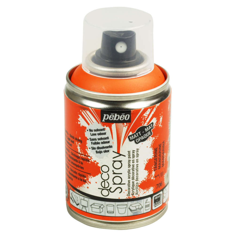 DecoSpray mat, 100ml - Mandarine