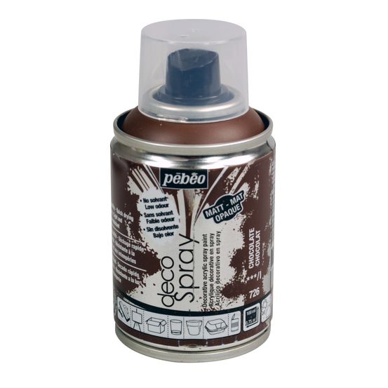DecoSpray mat, 100ml - Chocolat