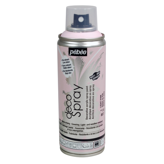 DecoSpray mat, 200ml - Rose clair