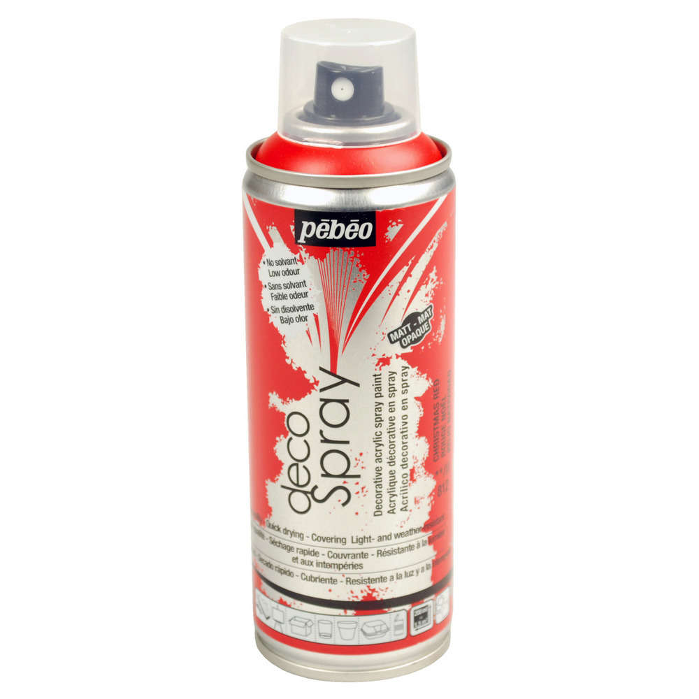 DecoSpray mat, 200ml - Rouge noël