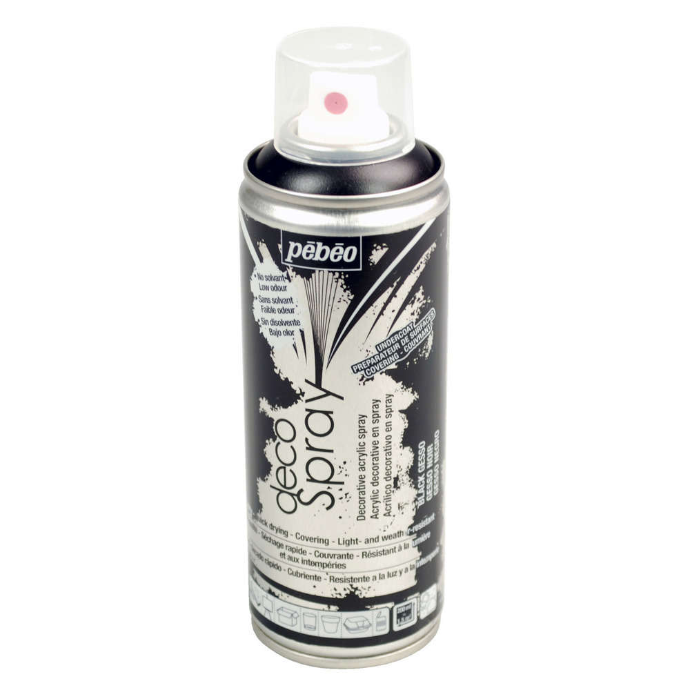 DecoSpray Gesso - Noir