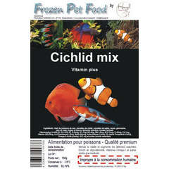Alimentation mix pour poissons cichlidés : 100gr