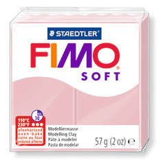 Pâte Fimo Soft, 57 g - Rose tendre