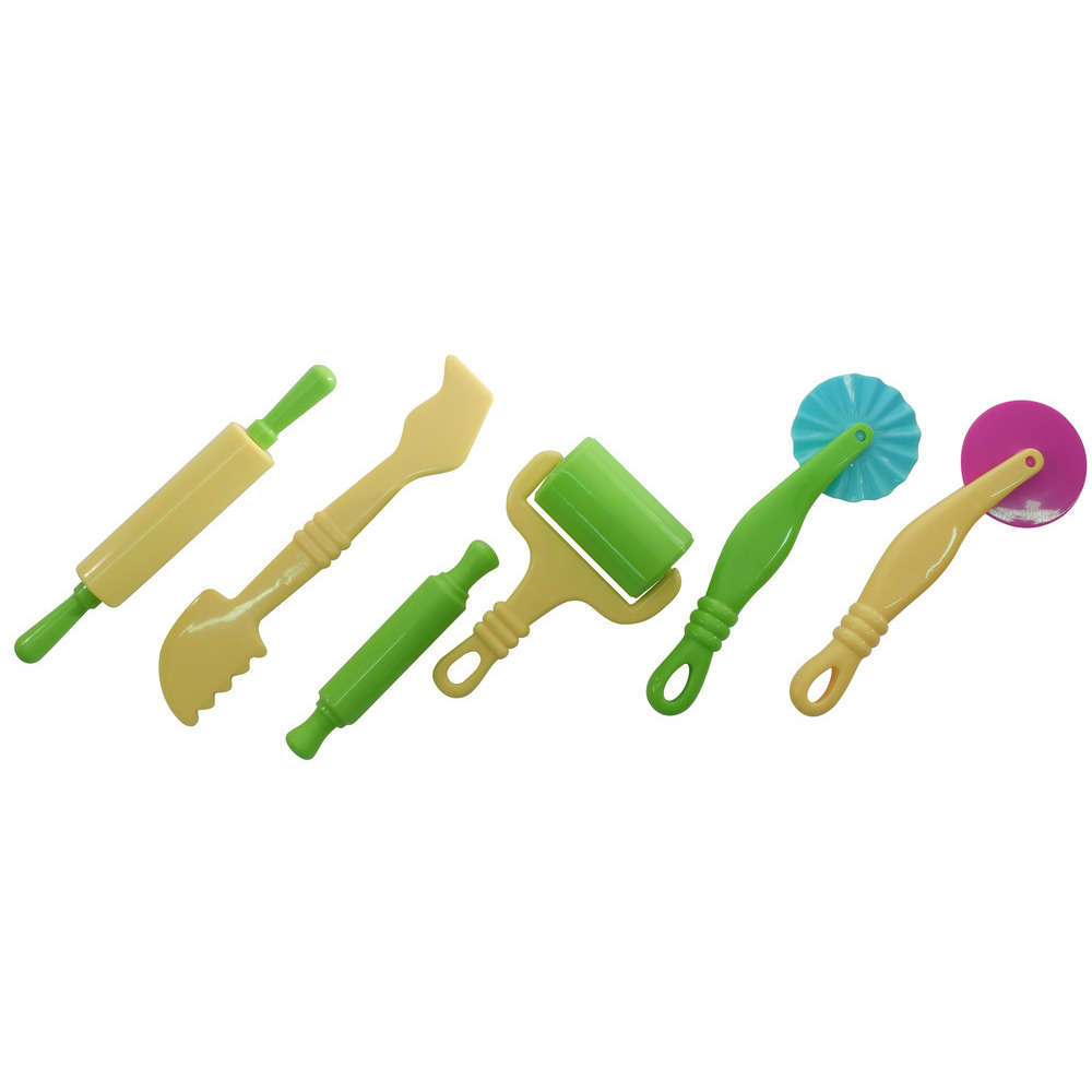 Sachet de 6 outils de modelage, pour enfant