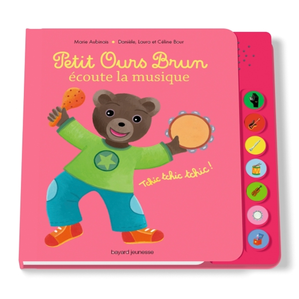 Livre Petit Ours Brun écoute la musique