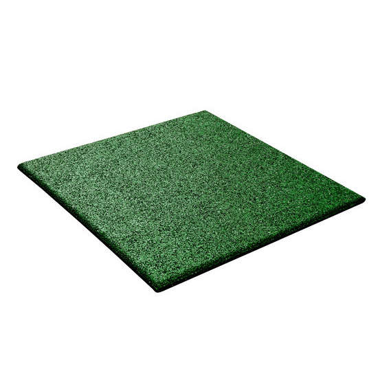 Dalle amortissante vert imitant gazon L 50.0 l 50.0 H 2.5 cm