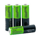 Piles AA solaires rechargeables (1,2V) x4