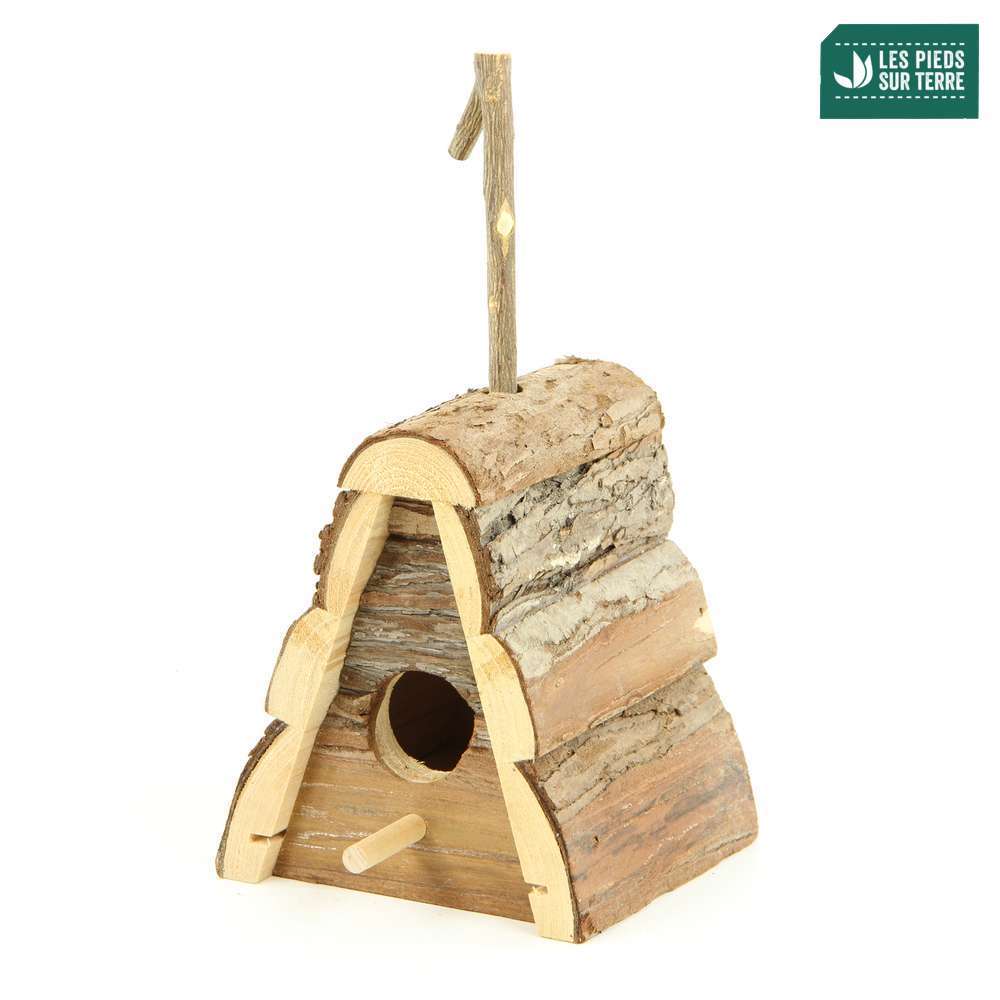 Nichoir Bernard pour oiseau : Bois