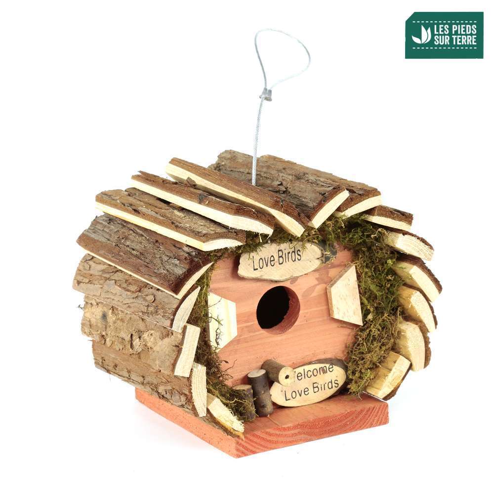 Nichoir Richard pour oiseau : Bois