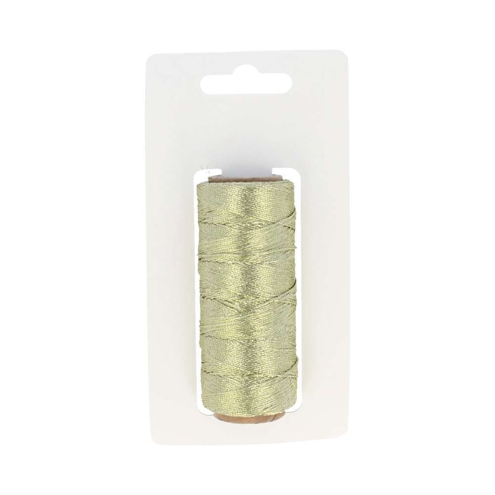 Ficelle (1mm) L.100m, dorée