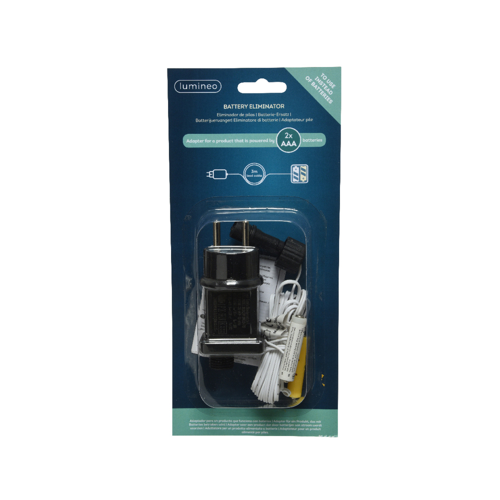 Transformateur-adaptateur pour 2 pile AAA 3V pour interieur