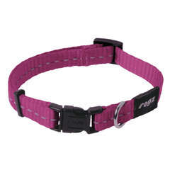Collier Nitelife pour chien : Taille S Rose