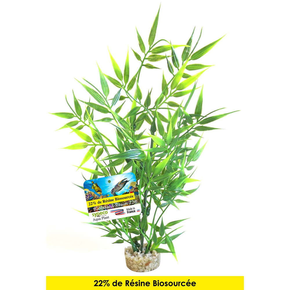 Décoration d'aquarium : bioaqua bamboo H25 cm