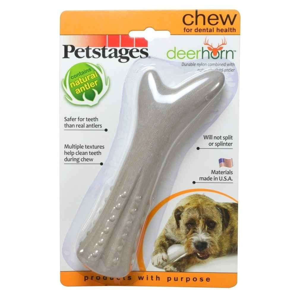 Jouet chien Deerhorn : taille M