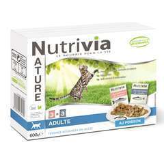 Nutrivia Nature chat adulte : Poisson x6