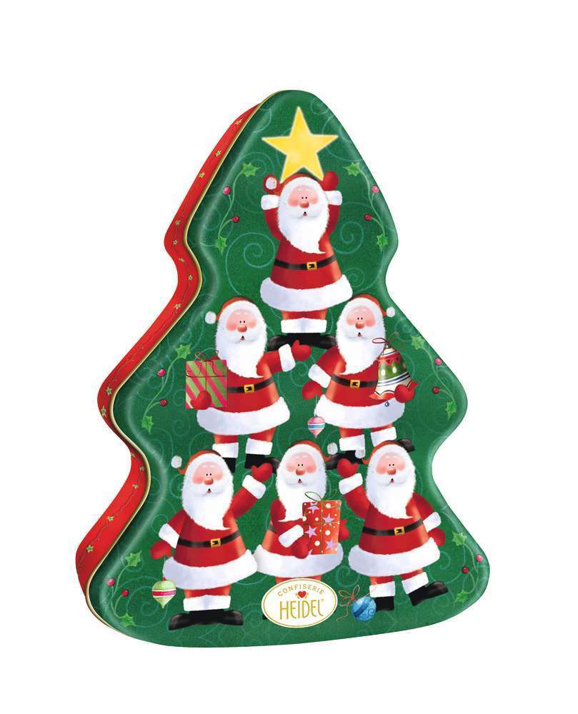 Coffret 'Christmas Time' - 10 bonbons chocolat au lait 108g