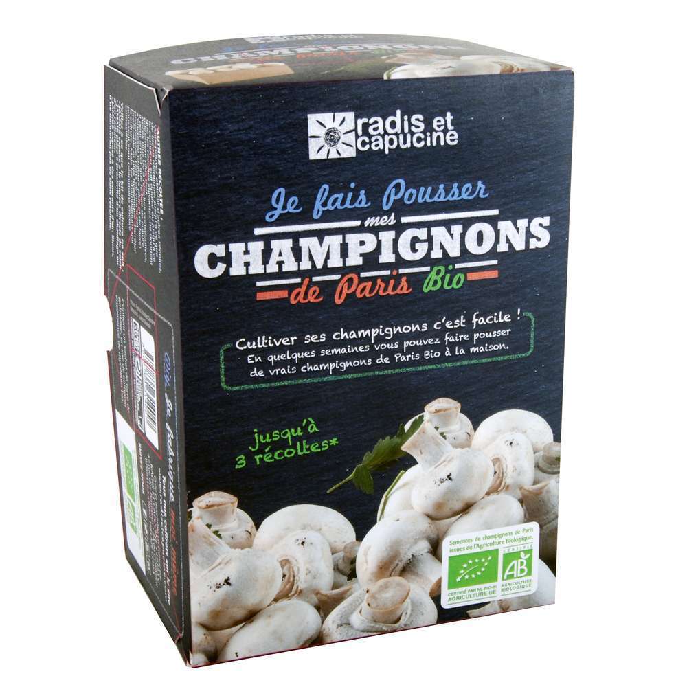 Mini kit champignons de Paris Radis Et Capucine