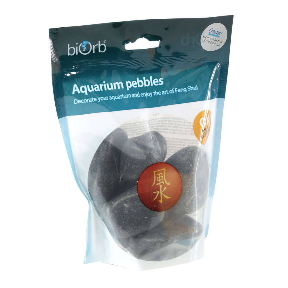 Set de galets biorb pour aquarium : noirs