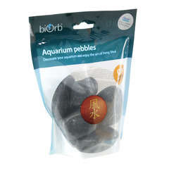 Set de galets biorb pour aquarium : noirs Biorb