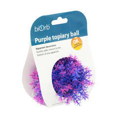 Boule topiaires biorb pour aquarium : violette