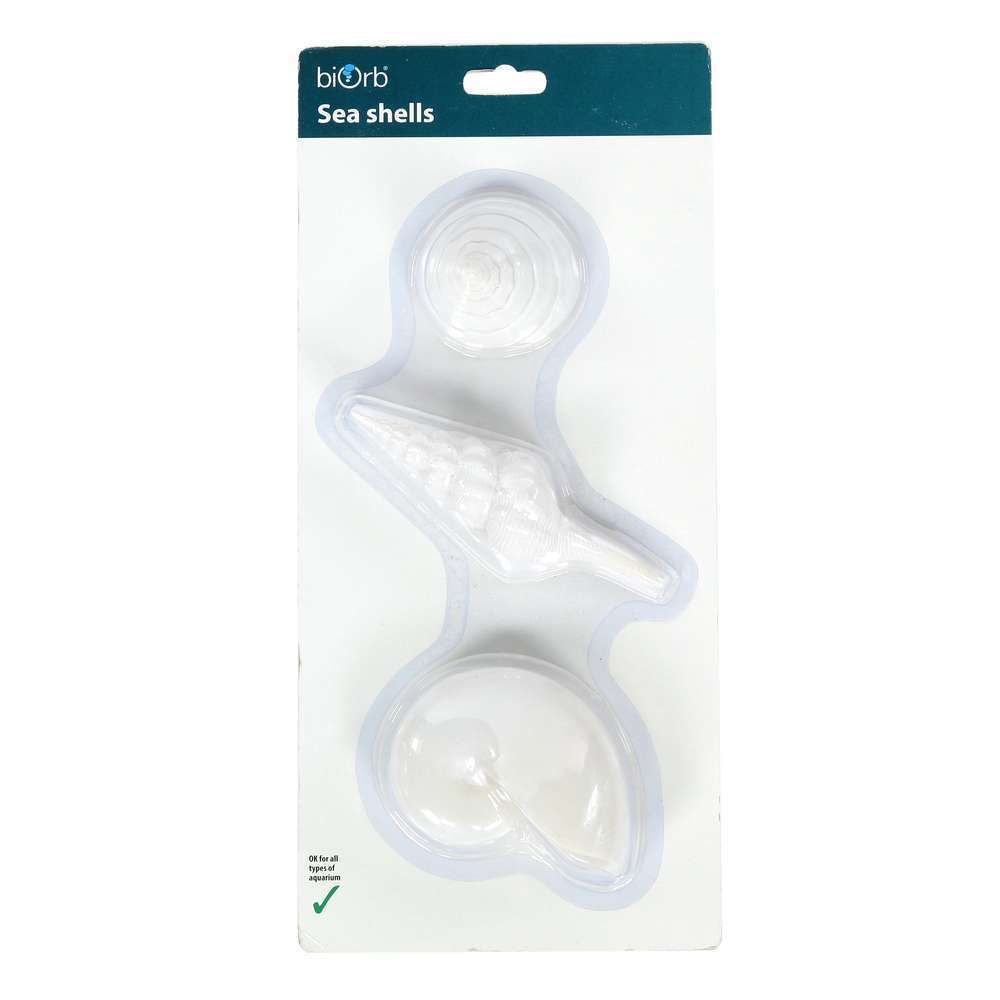 Set de 3 coquillages biorb pour aquarium blanc Biorb Truffaut