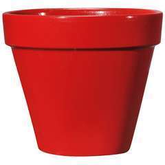 Pot Bigband coloris tomate : Ã˜ 23 cm