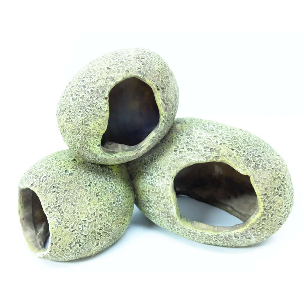 Décoration d'aquarium, Rock cave en résine - L.18,5xH.13cm