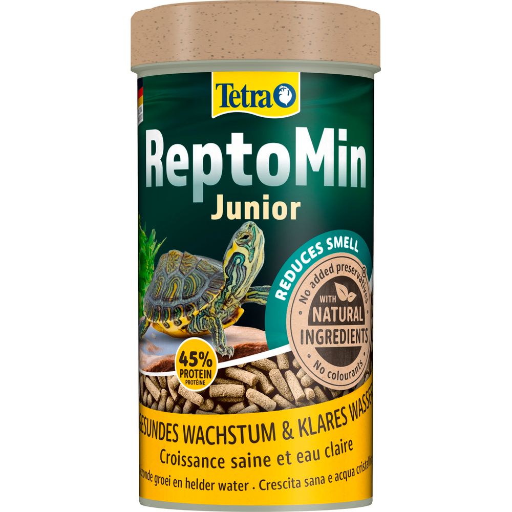 Alimentation Reptomin Junior pour jeune tortue d'eau : 250ml