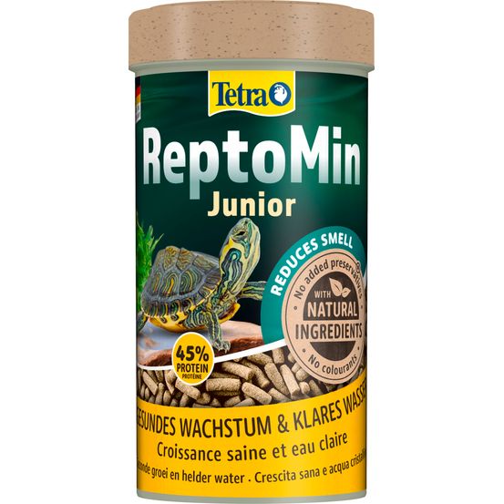 Alimentation Reptomin Junior pour jeune tortue d'eau : 250ml