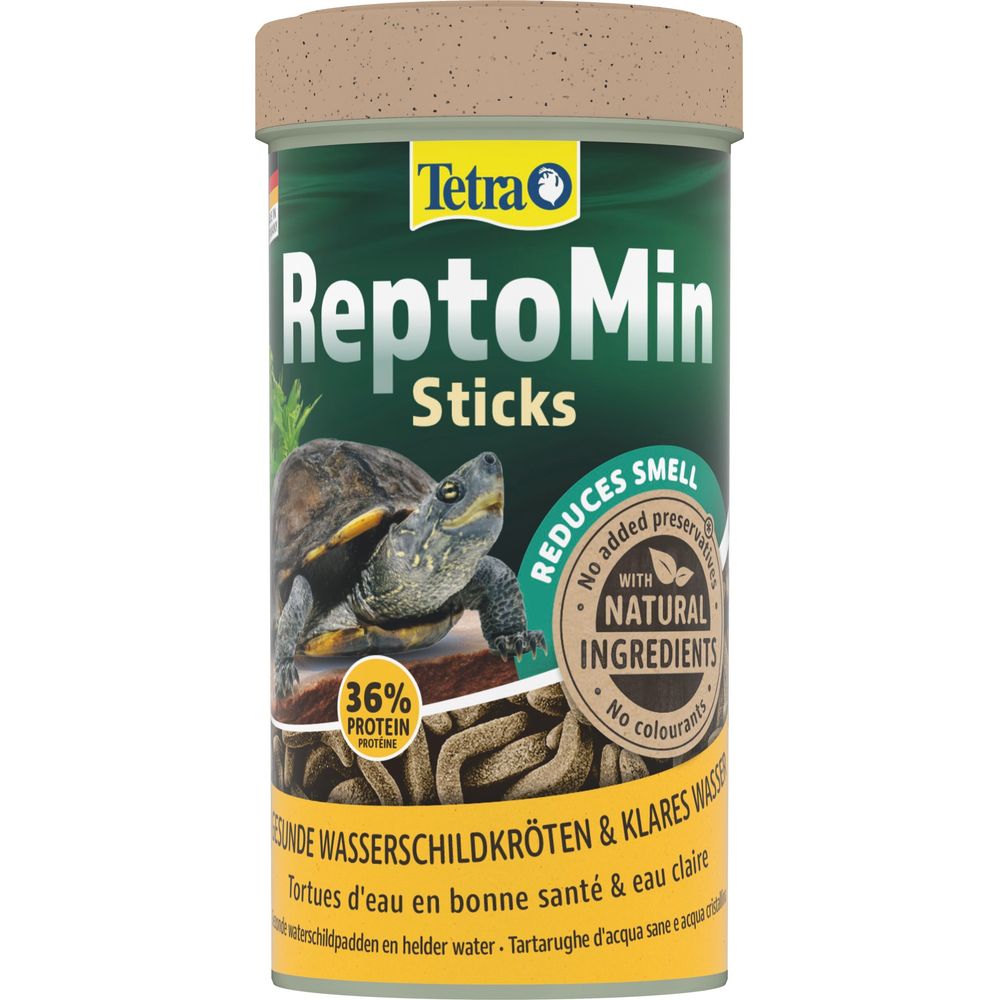 Alimentation Reptomin Sticks pour tortue d'eau : 250ml