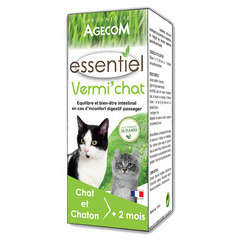 Vermifuge Vermi'chat Essentiel : 100 ml