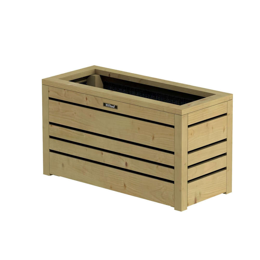 Bac Flux, en épicéa L. 70 x l. 30 x H. 38 cm