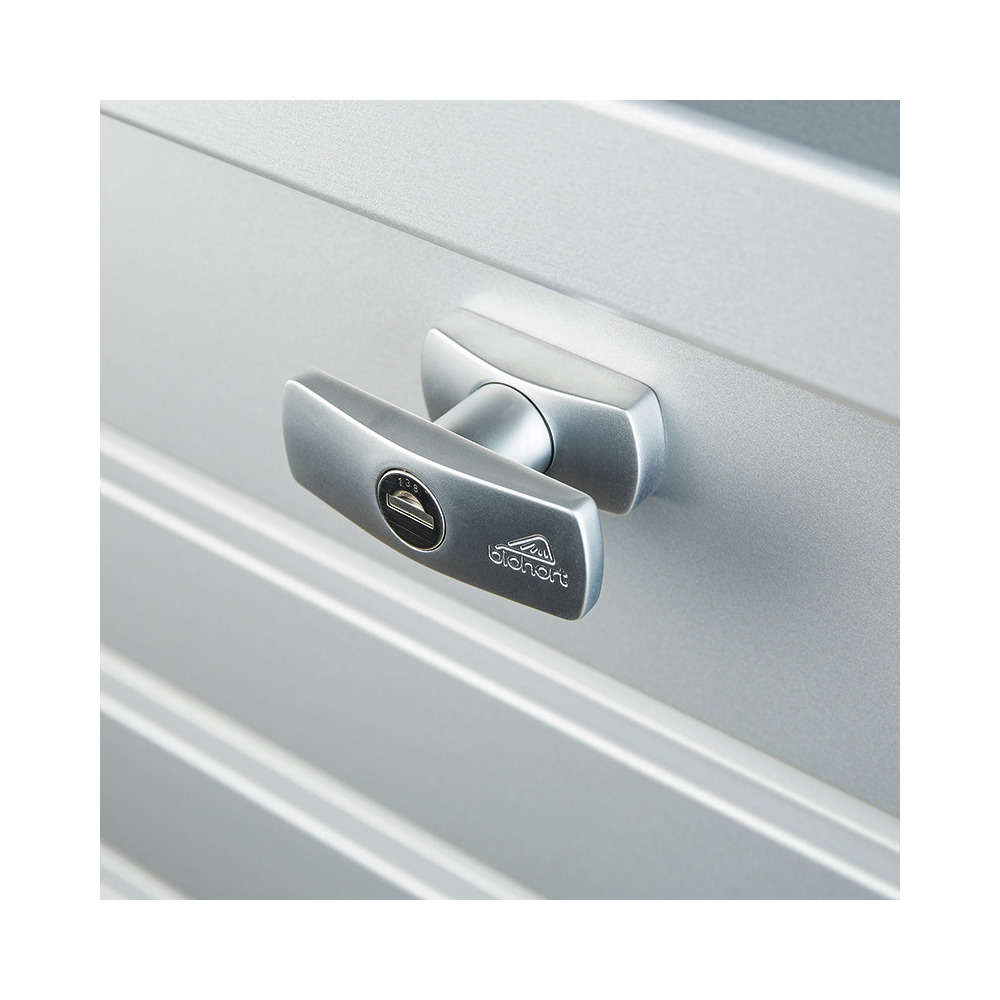 Coffre jardin: acier galvanisÃ© bronze L134cm