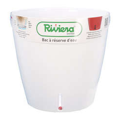 Riviera: bac à réserve d'eau, pot et bac riviera, Truffaut