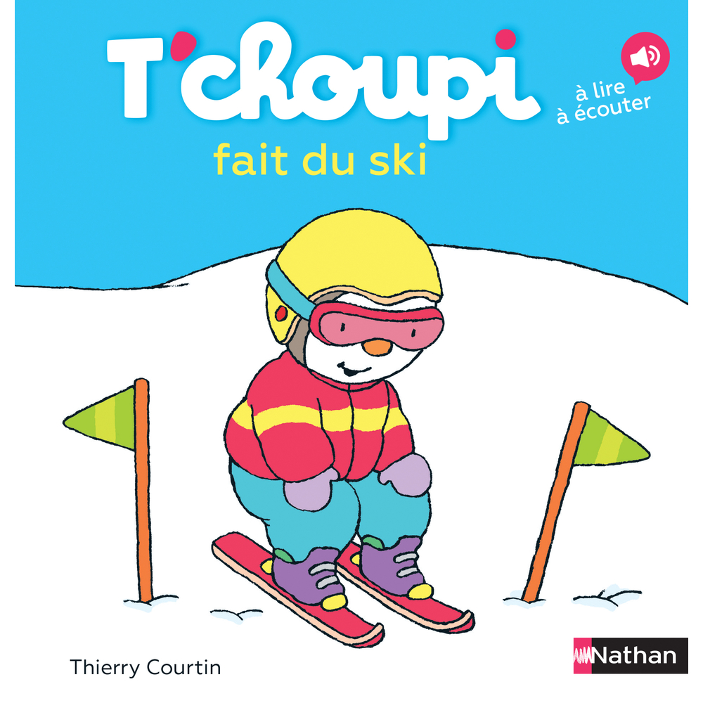 Livre : T'choupi fait du ski