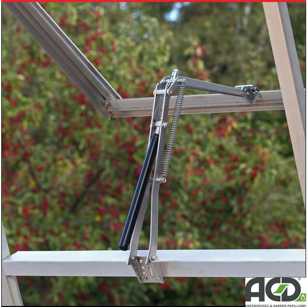 Ouverture automatique pour lucarne, inox