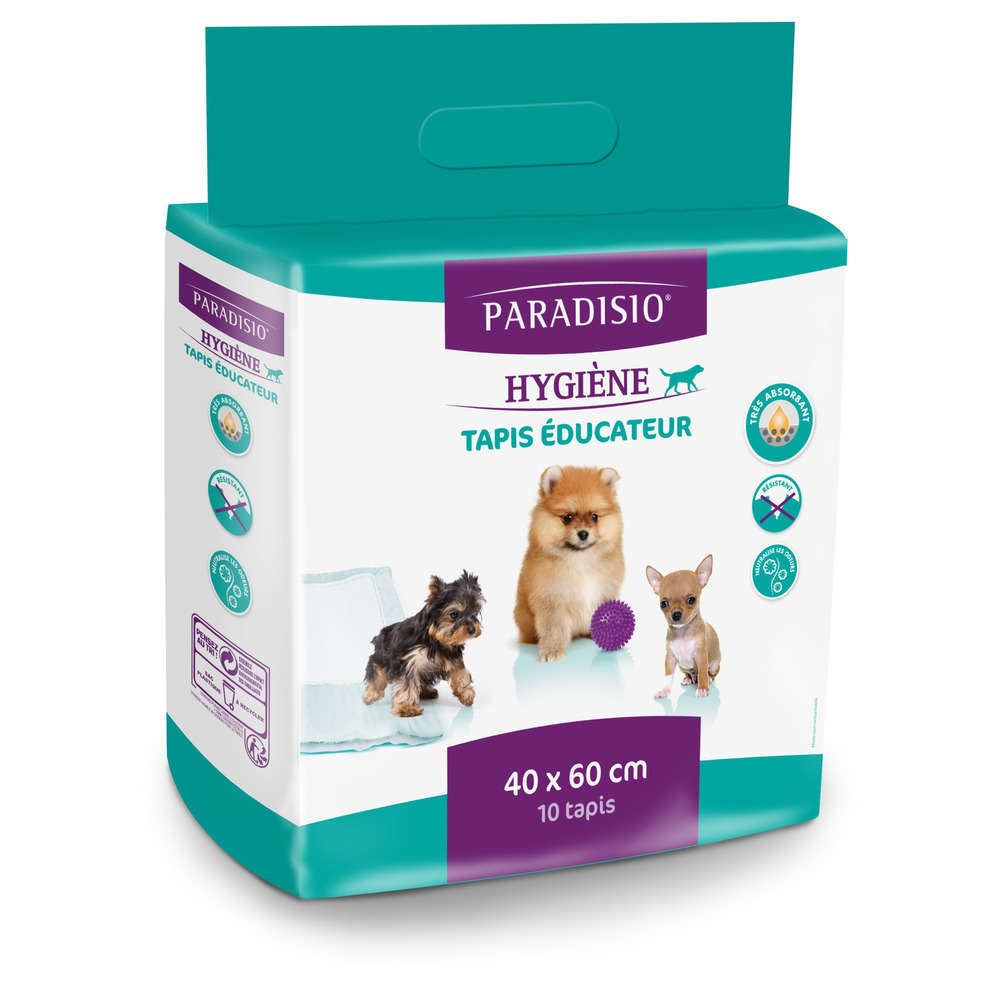 Tapis educateurs haute qualité super-absorbant 40x60cm : par 10
