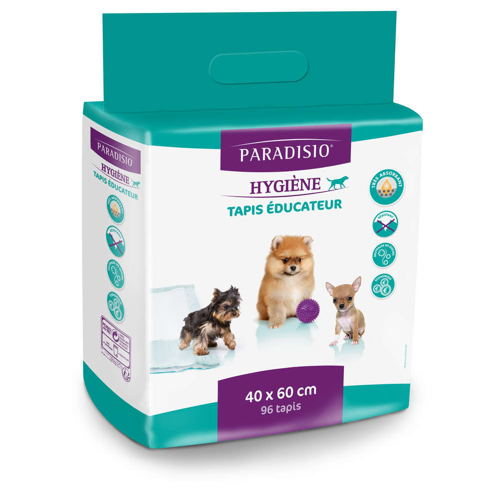 Tapis educateurs haute qualité super-absorbant 40x60cm : par 96