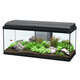 Aquarium Aquadream LED poisson d'eau douce, noir - 135 litres