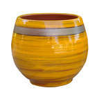 Pot Bahia, coloris Ibiza Sunshine Ø 25 x H. 31 cm