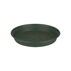 Soucoupe Green Basics ronde en plastique vert - D.29,2 cm